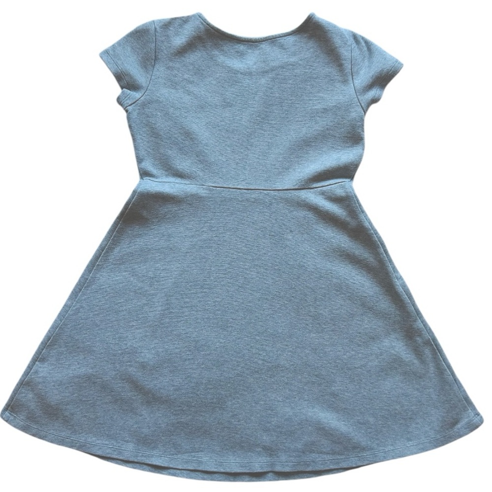 Old Navy Girl dress school uniform size M 8  Gray short sleeves - Picture 2 of 6